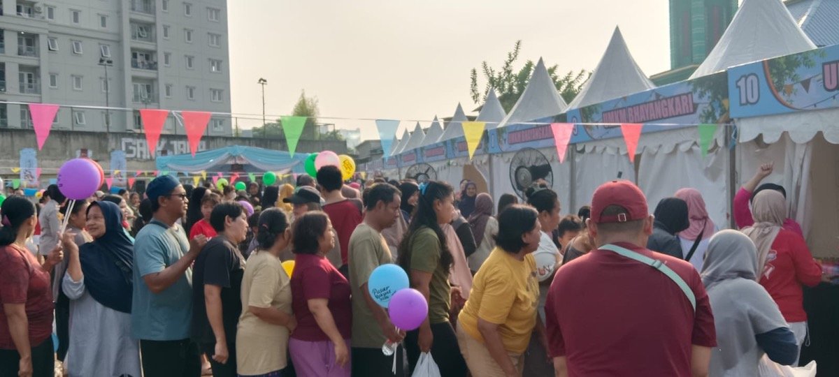 Pasar Rakyat Polri Hari Bhayangkara ke-80 foto 1