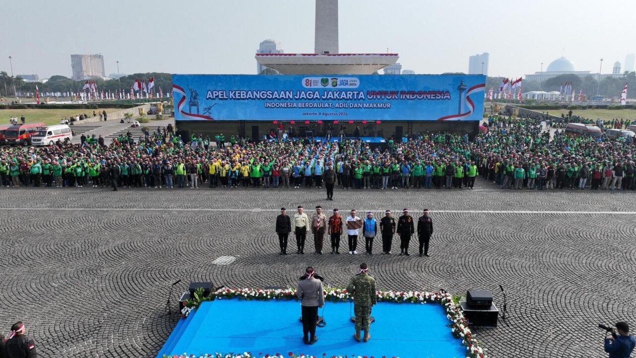 Dari Monas, Apel Kebangsaan Gaungkan Semangat Jaga Jakarta