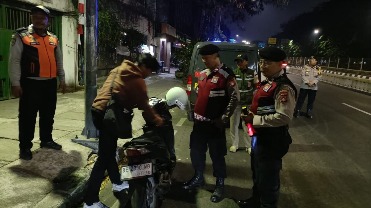 Razia Cipta Kondisi di Jakpus, Polisi Amankan 5 Motor Tanpa Dokumen